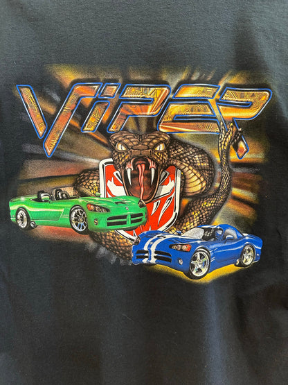 XL - Viper Club Snake Graphic T-Shirt