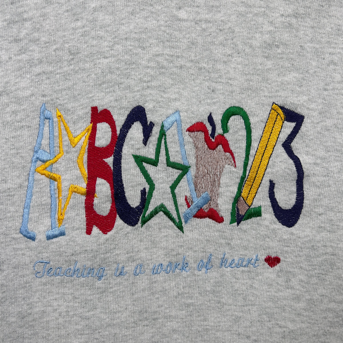 XL - Vintage 1990's 123 Sweatshirt