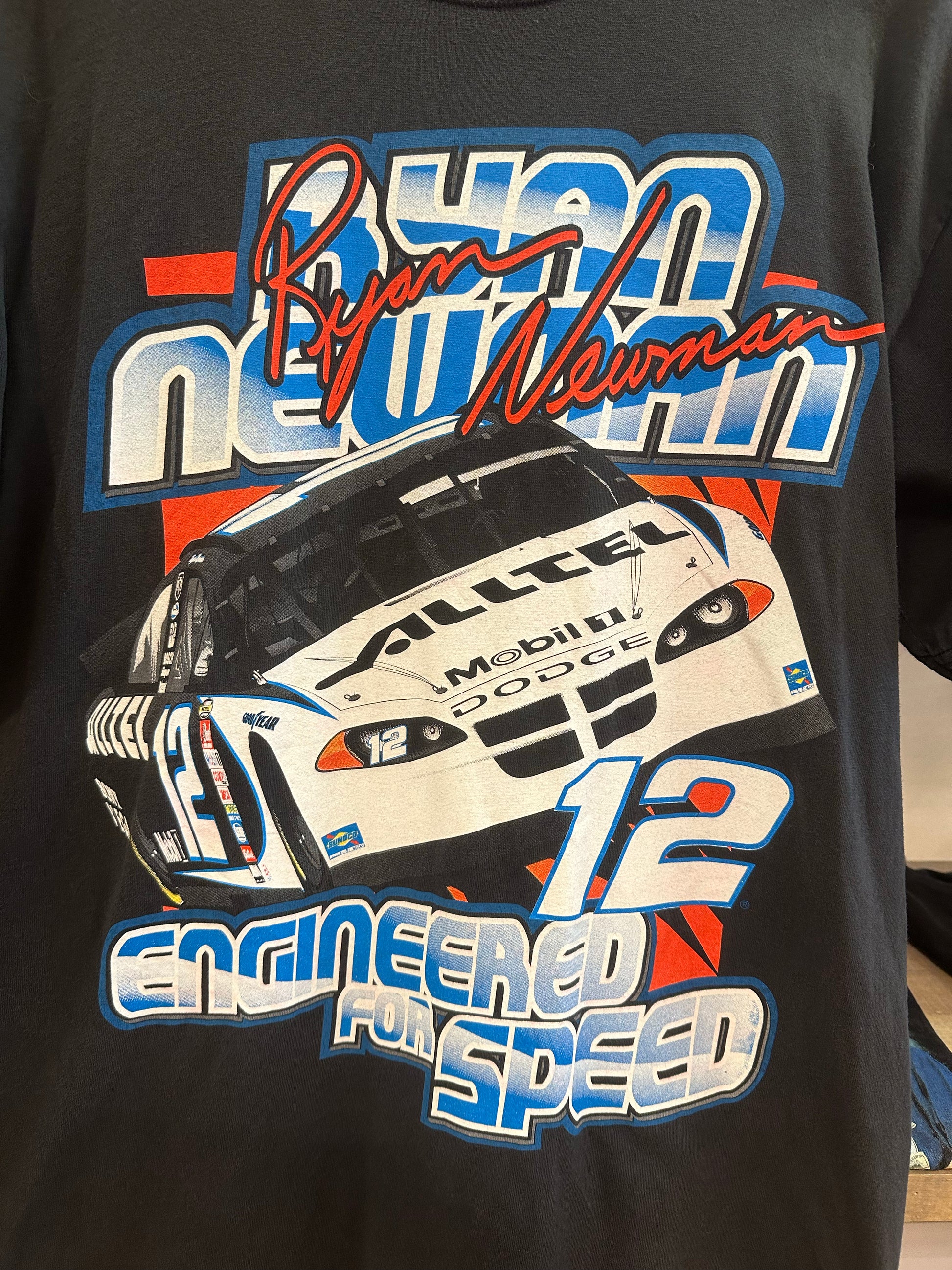 XXL - Ryan Newman #12 NASCAR Racing Graphic T-Shirt