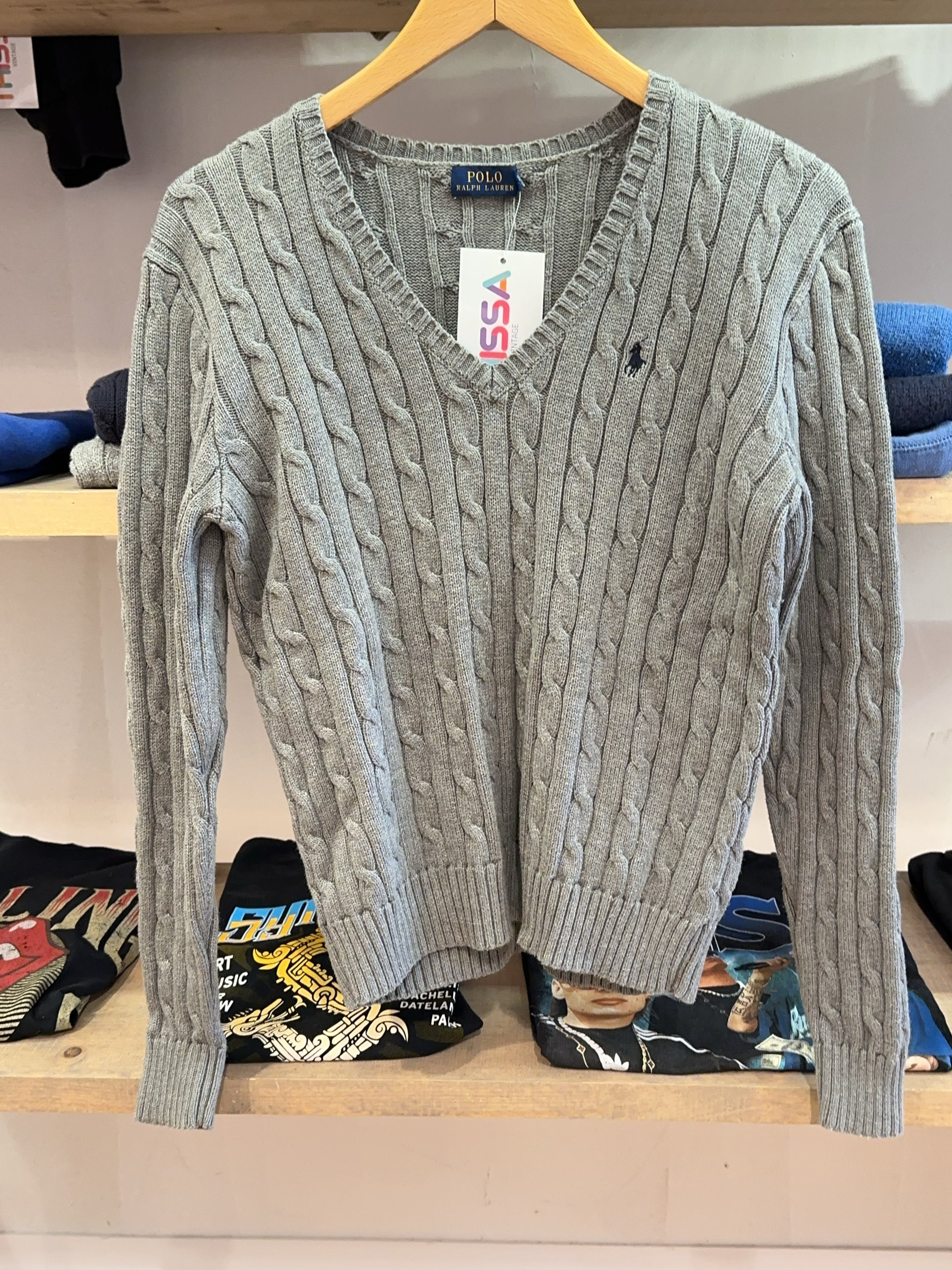 Ralph Lauren Cable Knit - L