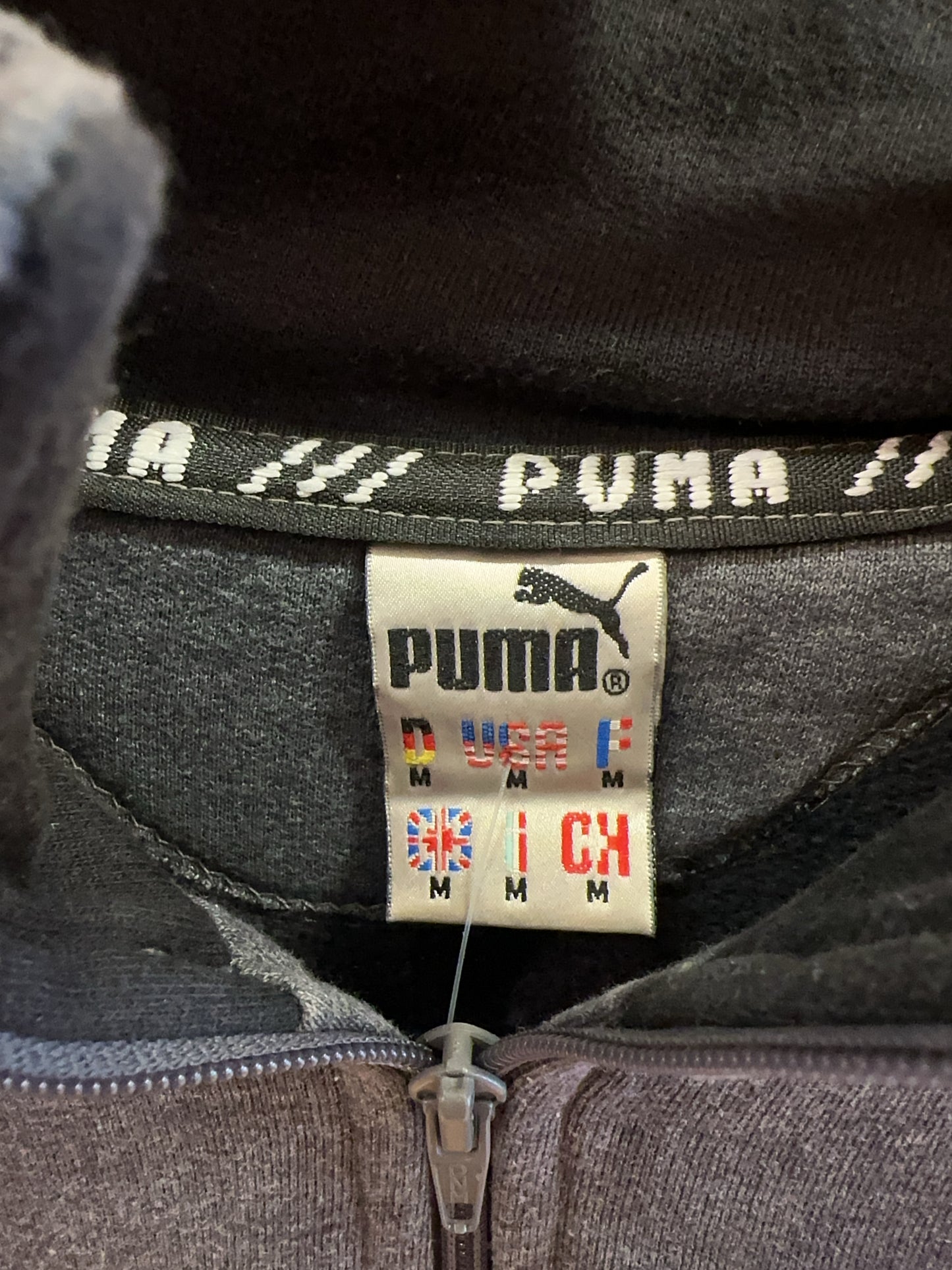 M - Vintage 1980's Puma Quarterzip
