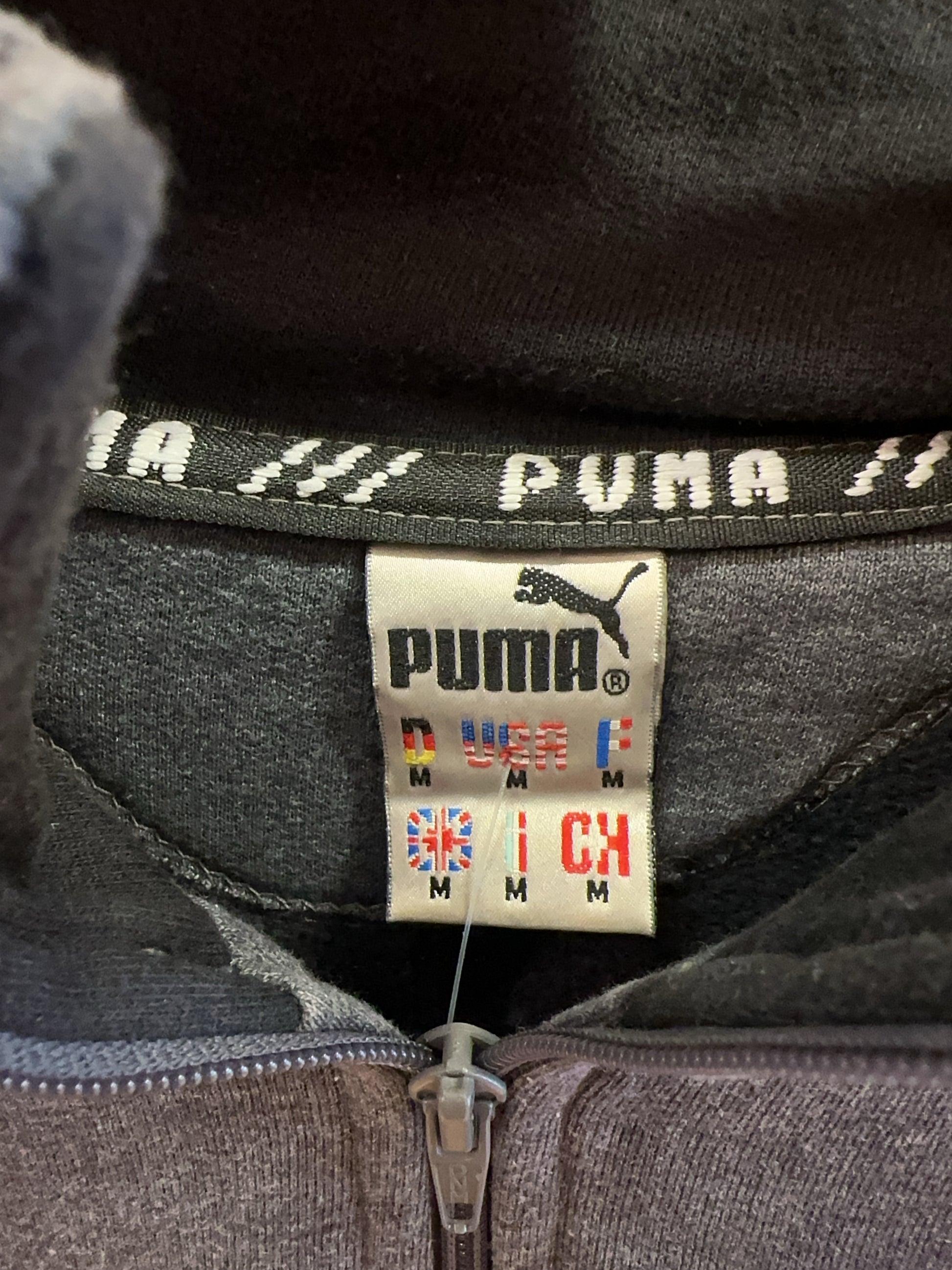 M - Vintage 1980's Puma Quarterzip