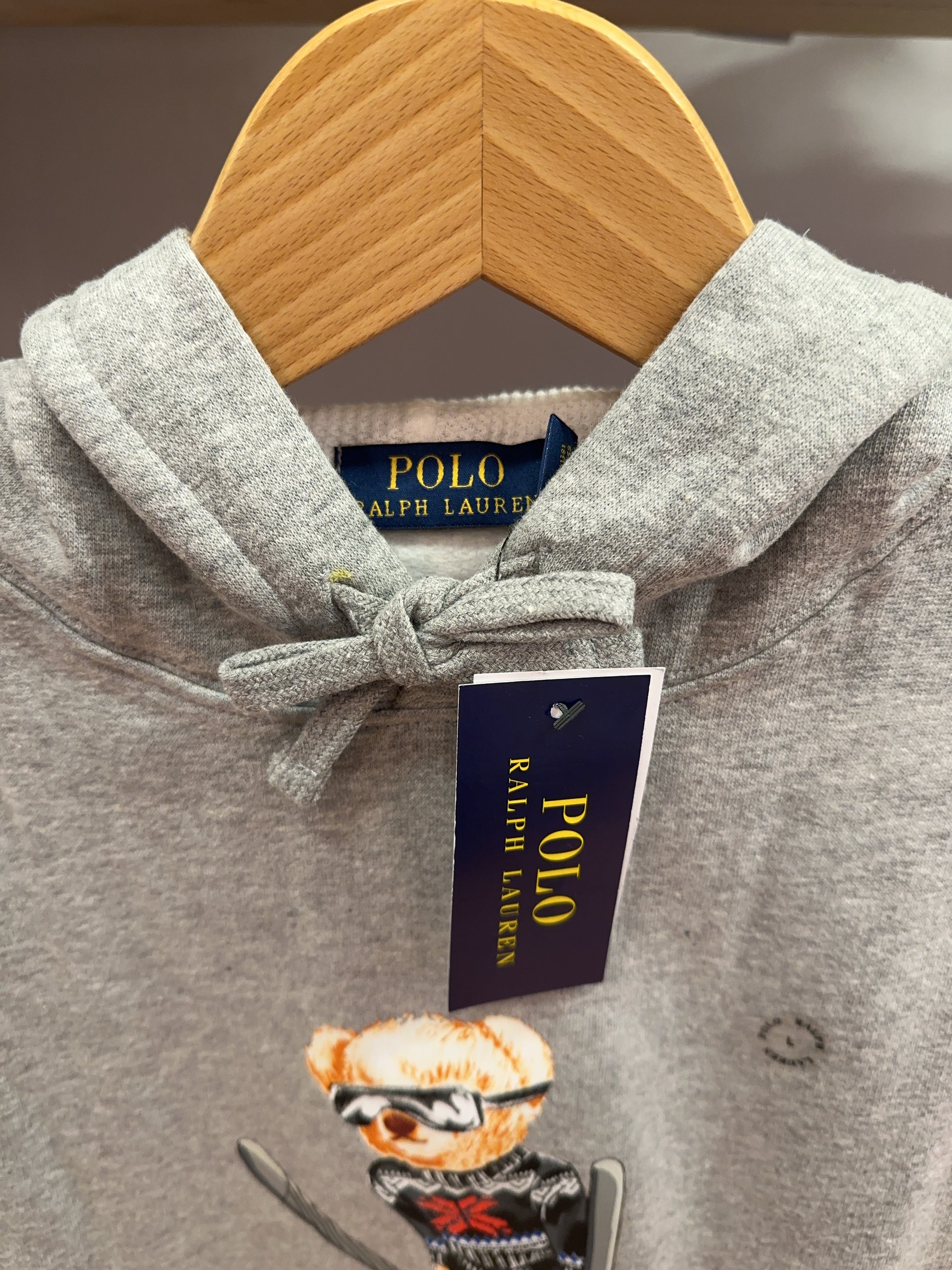 L - Polo Bear Ralph Lauren Hoodie