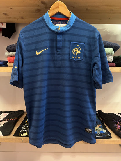 2012-2013 France National Football Team Nike Home Football Shirt - S