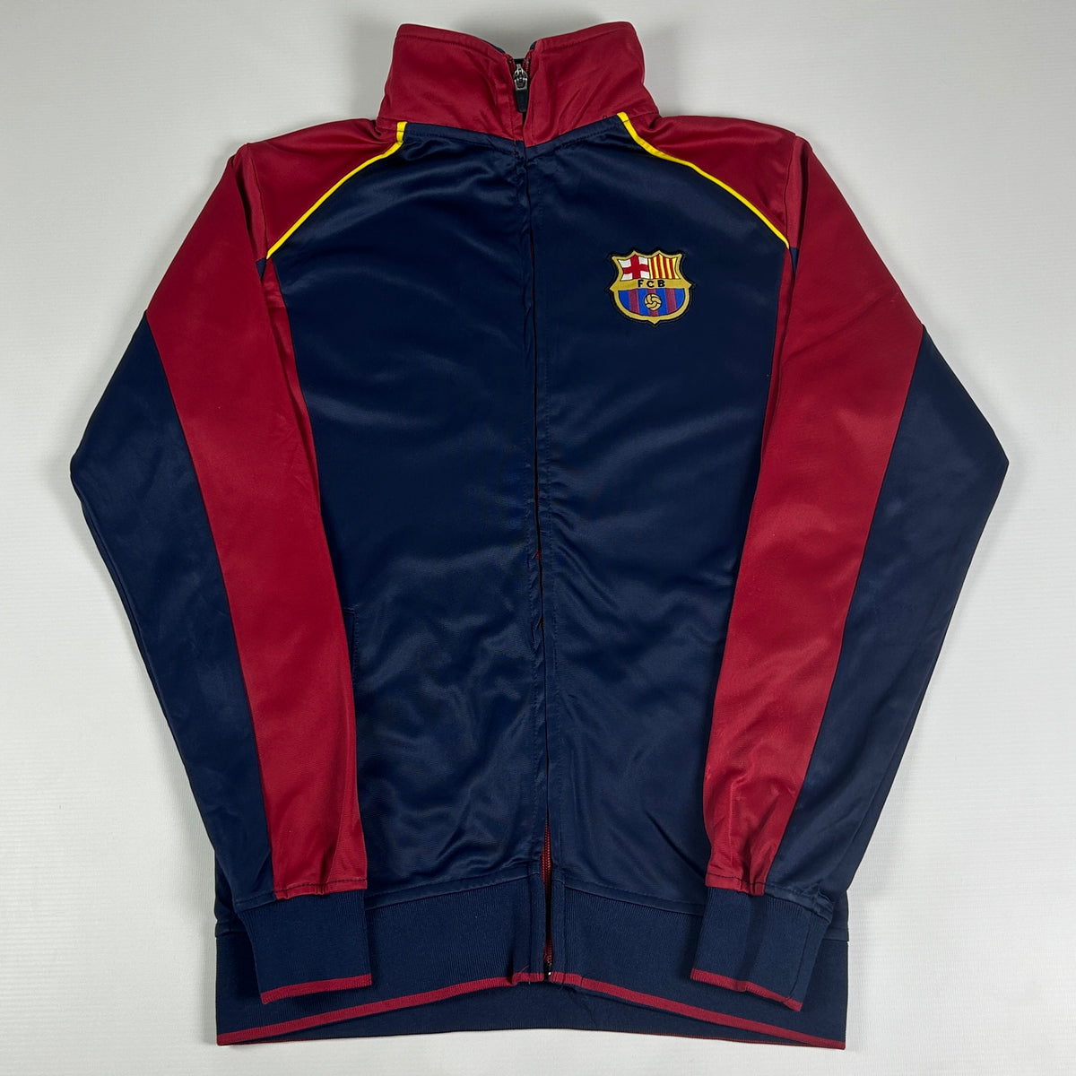 XS - Vintage 2000's FC Barcelona Boys Track Jacket
