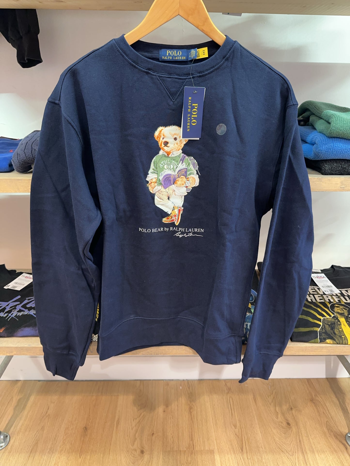 L - Polo Bear Ralph Lauren Sweatshirt