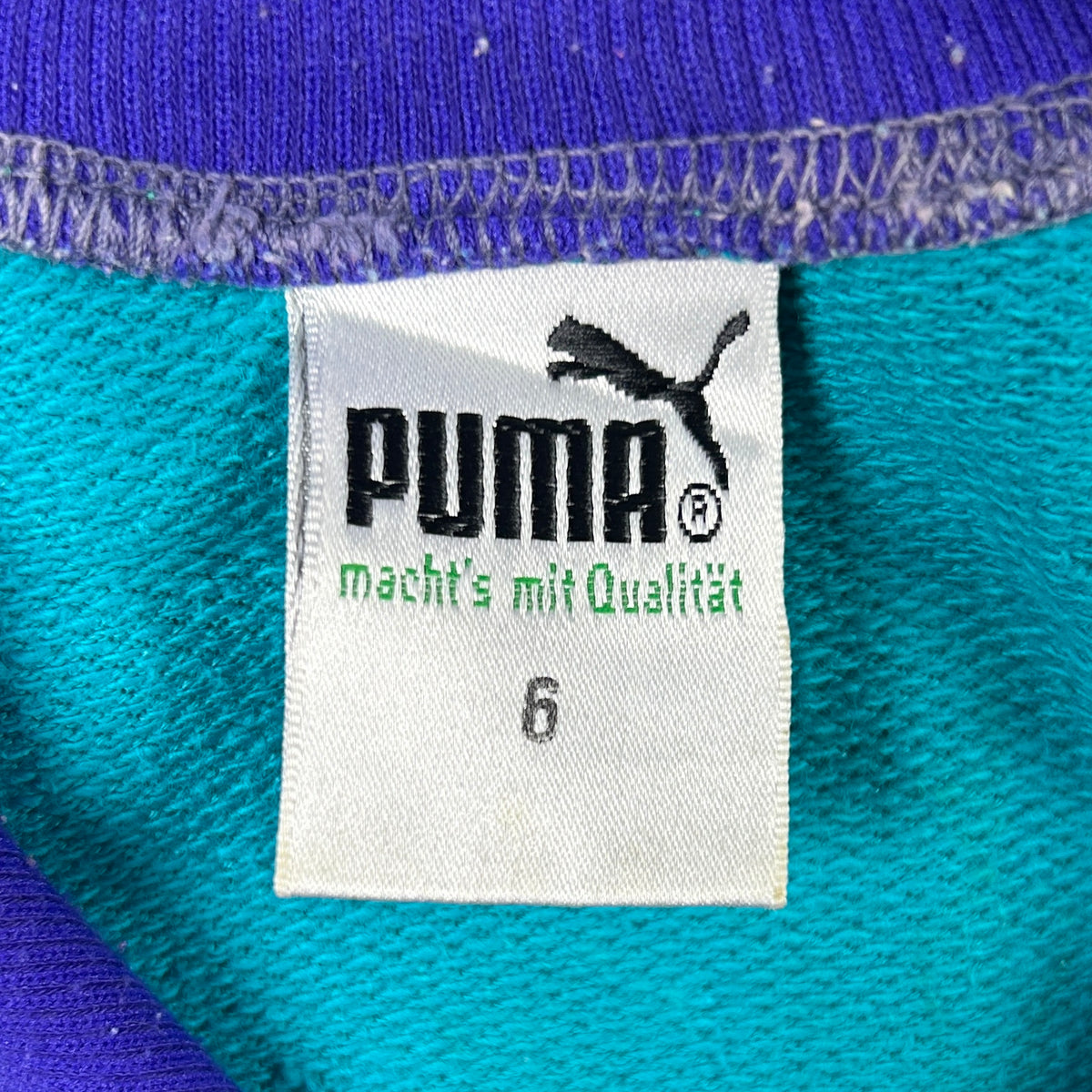 XL - 1990's Puma Athletics Vintage Quarter-Zip Sweatshirt