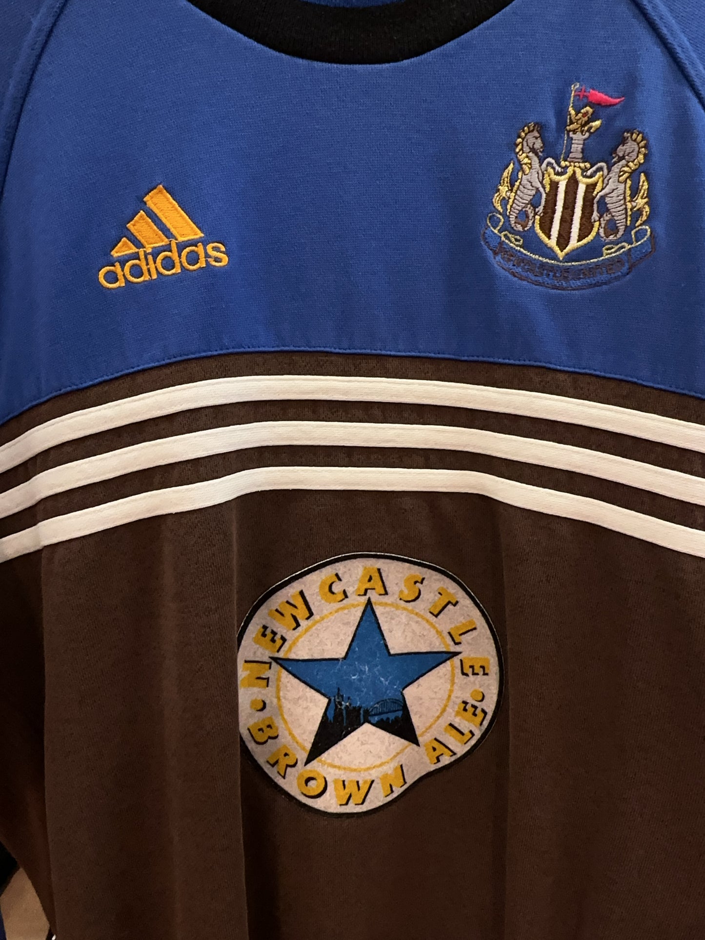 S - 1998-1999 Newcastle United Training Adidas Sweatshirt