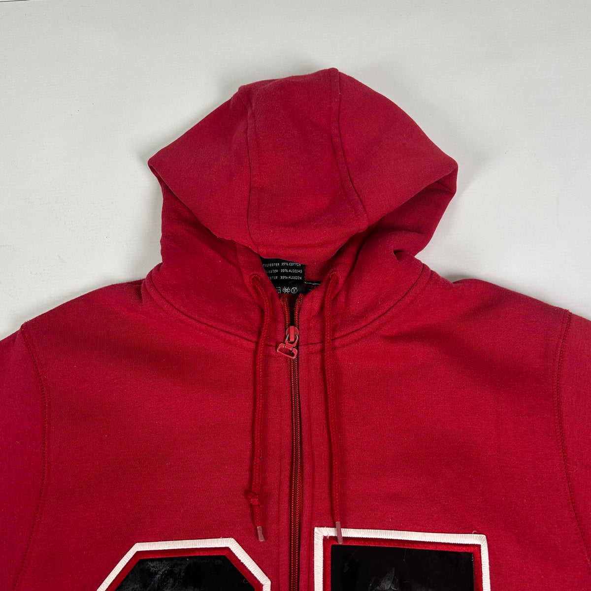 XXS - Vintage 2000's Red FUBU 05 Zip-Up Hoodie