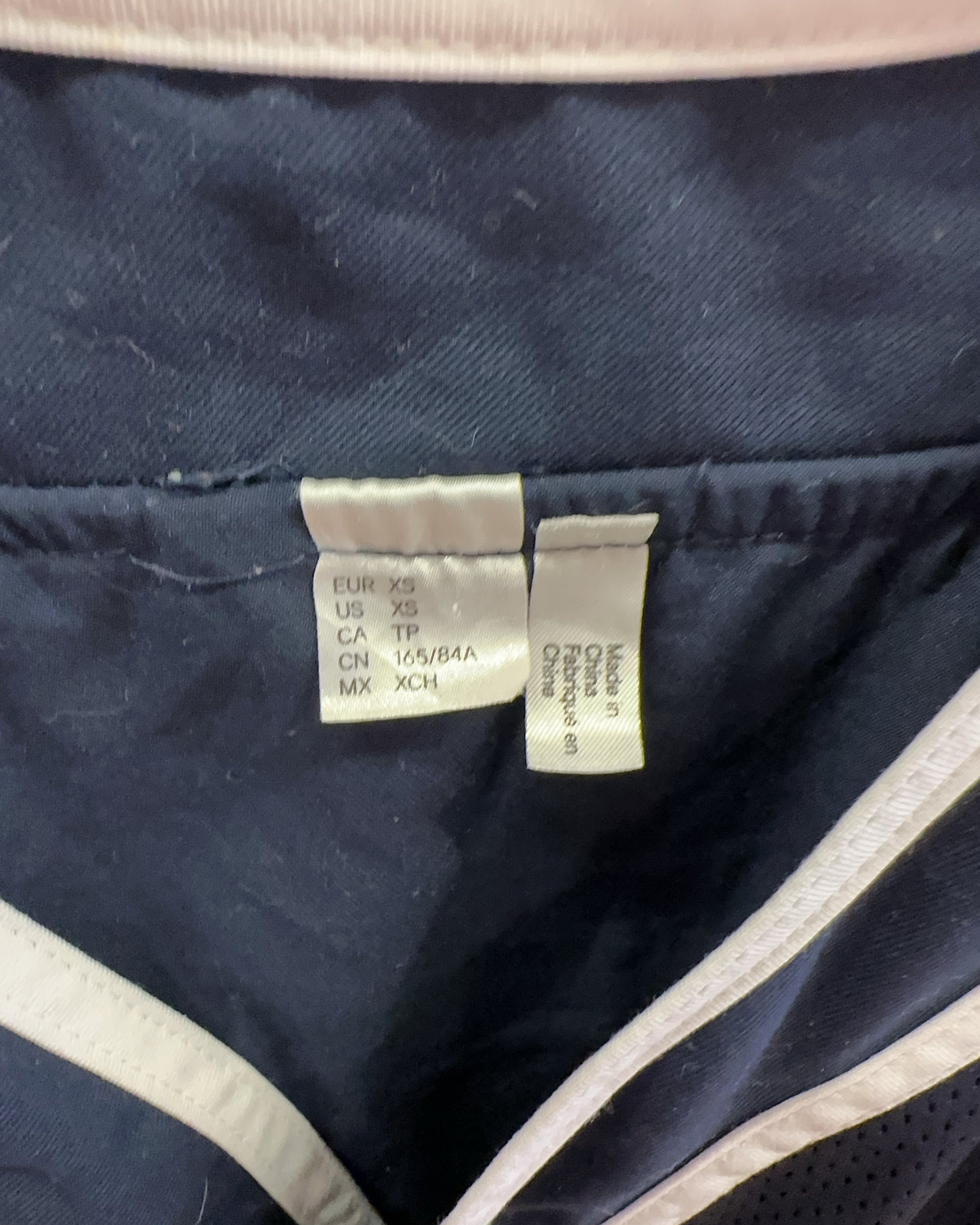 XS - Navy Baseball Jersey Number 78