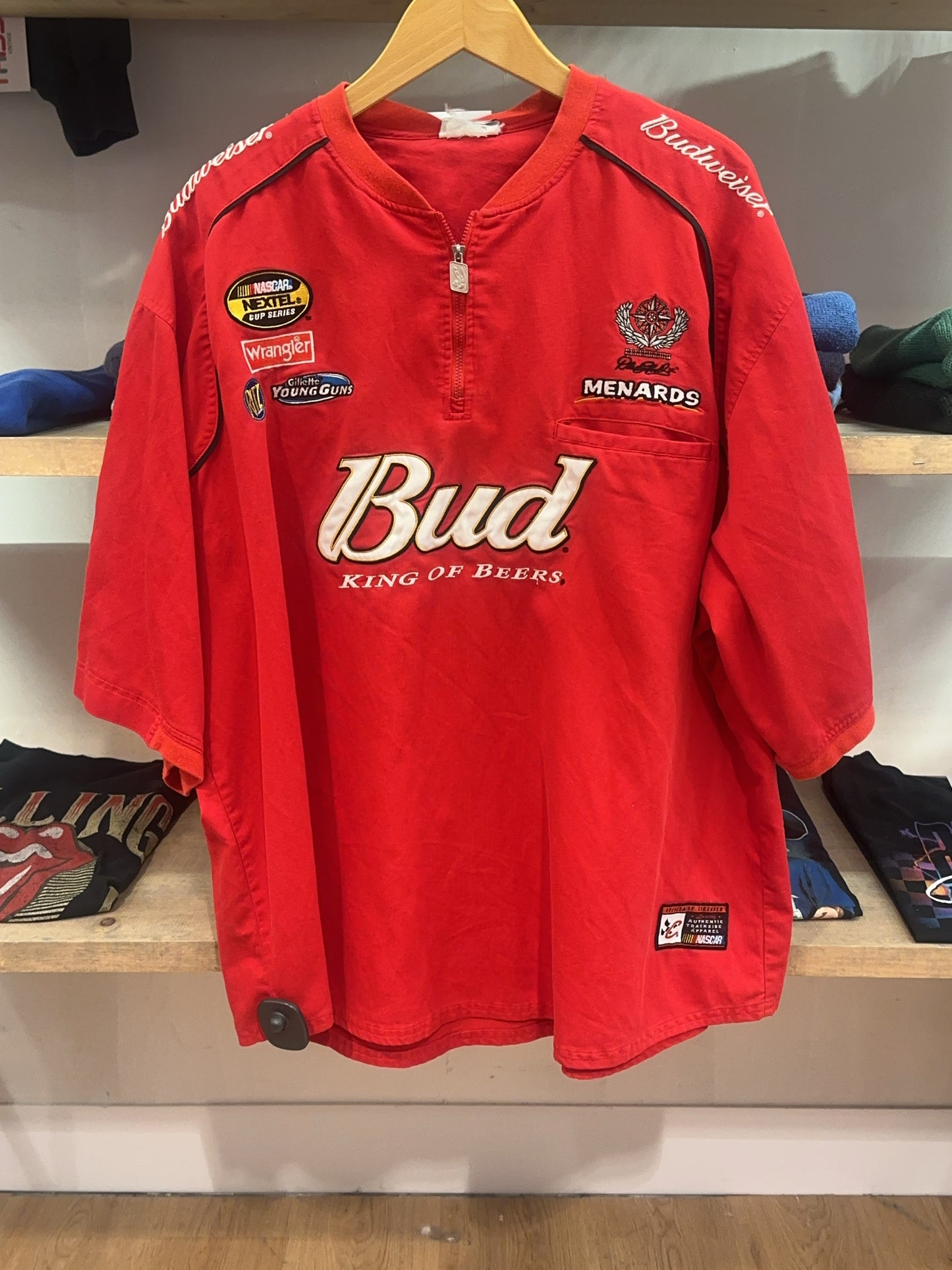 XXL - Budweiser Chase Authentics Dale Earnhardt Shirt