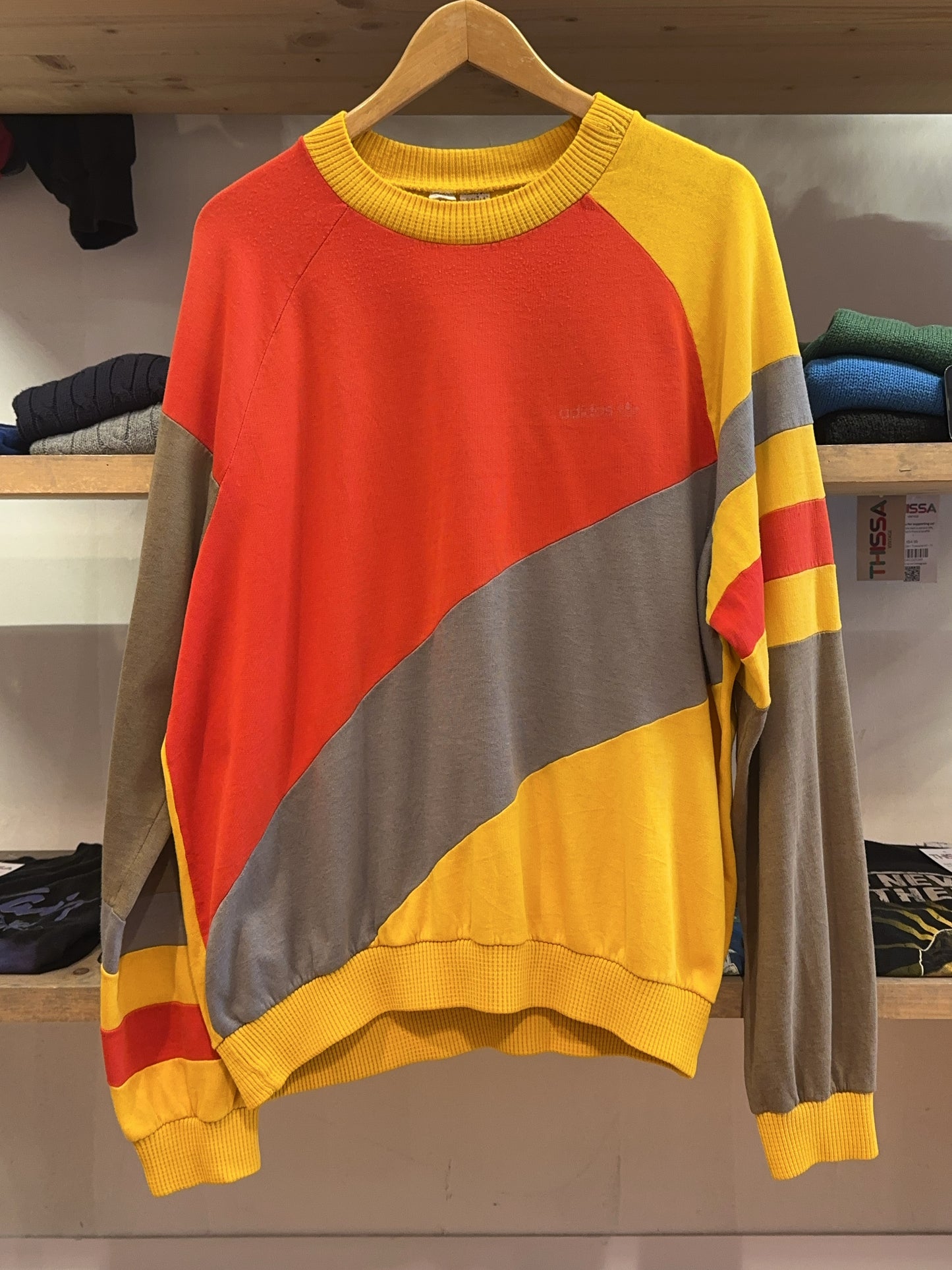 L - 1980's Adidas Vintage Sweatshirt
