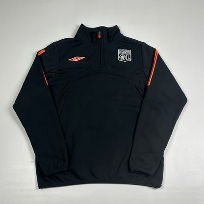 XXS - 2009-2010 Olympique Lyonnais Umbro Half-Zip Training Top