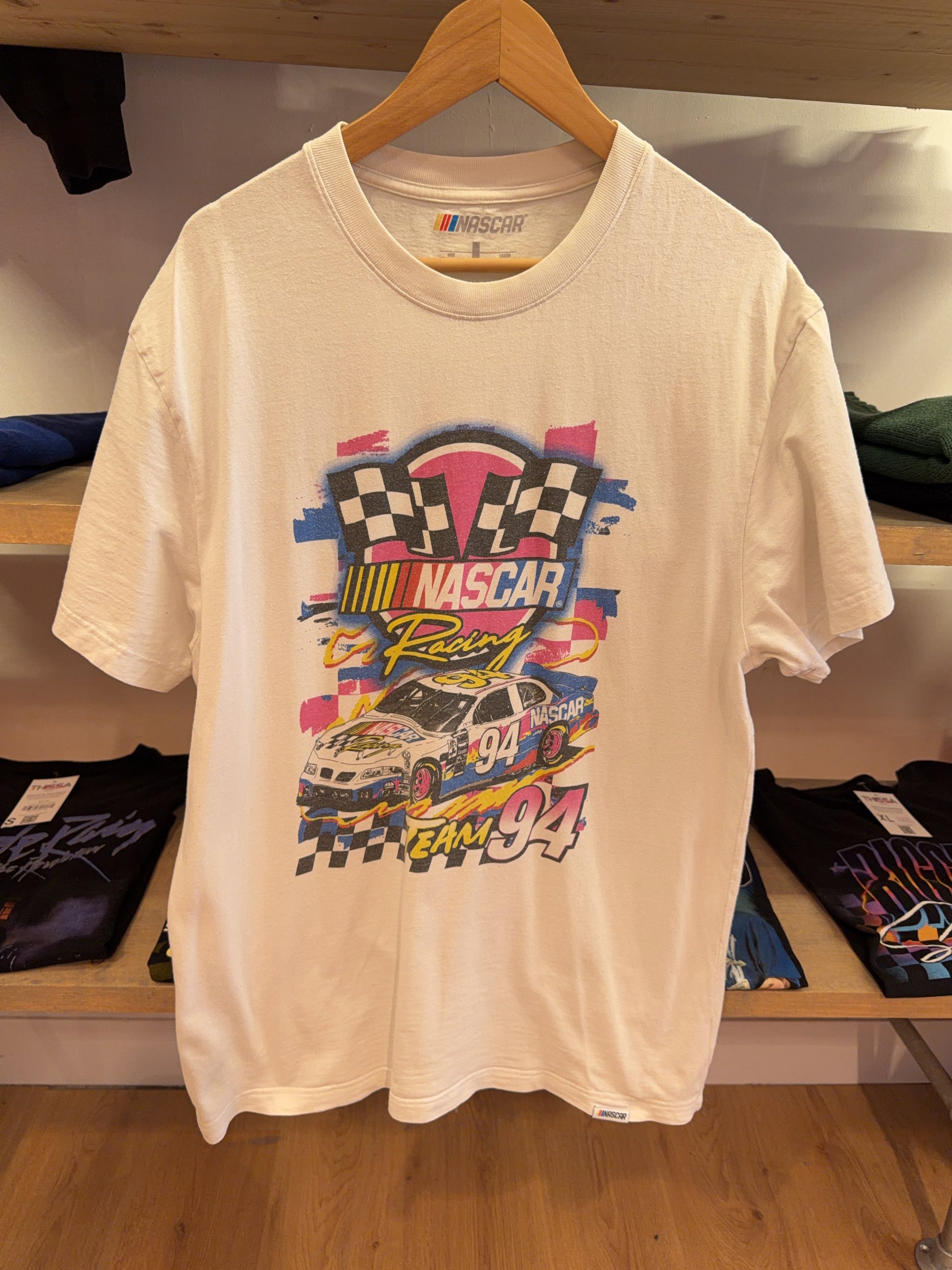 L - NASCAR Racing Graphic T-Shirt