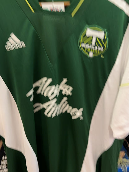 2013-2014 Portland Timbers Adidas Home Football Shirt 2 - XXL