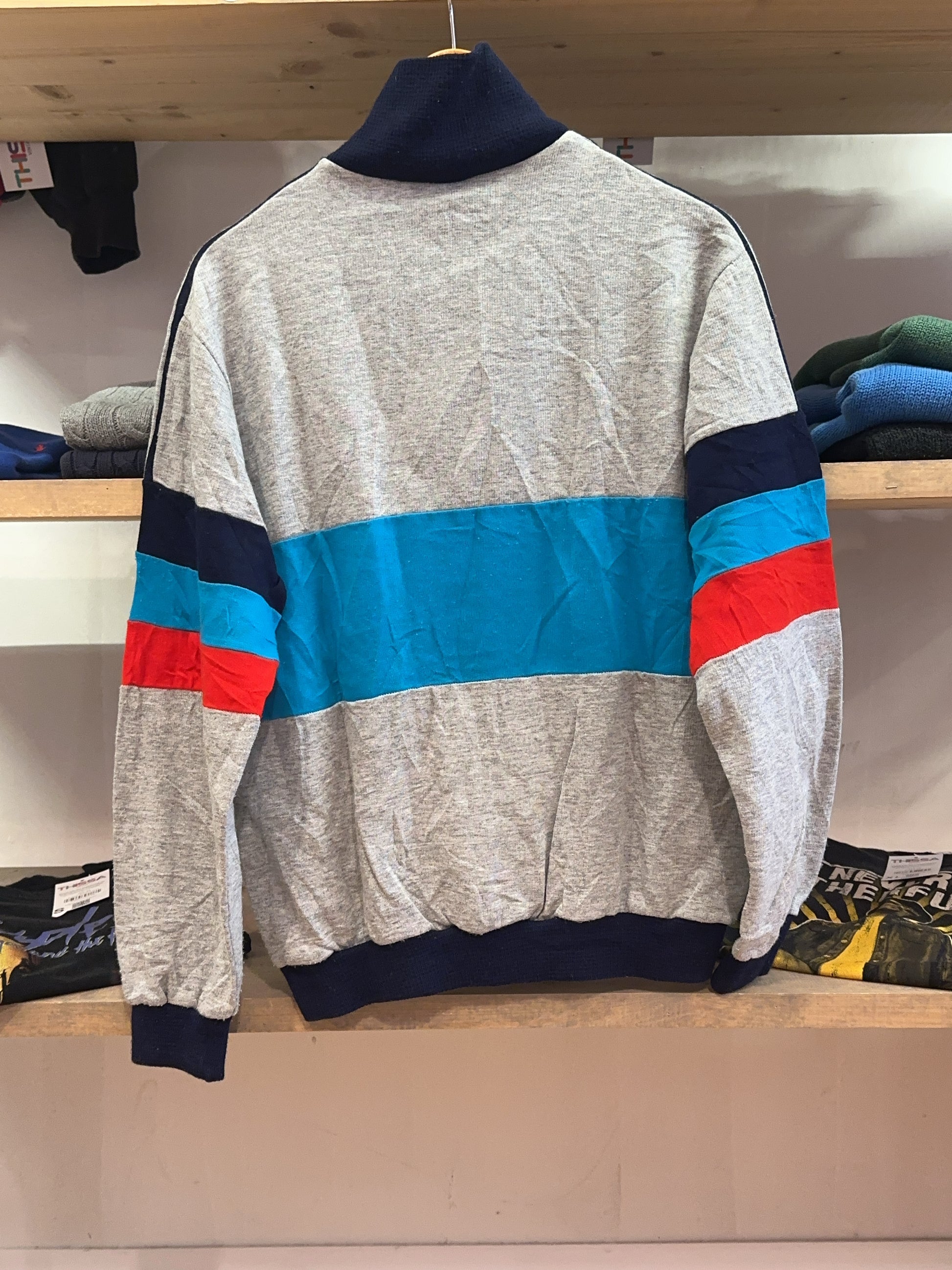 M - Vintage 1980's Adidas Quarterzip