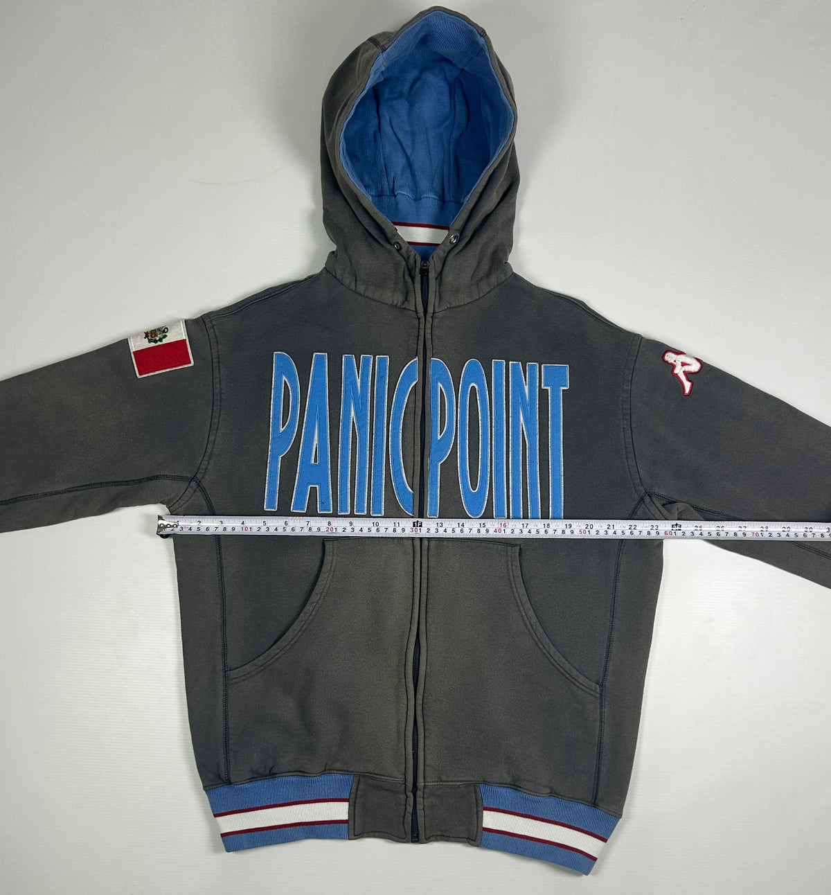 M - Vintage 2000's Kappa Panin Point Zip-Up Hoodie