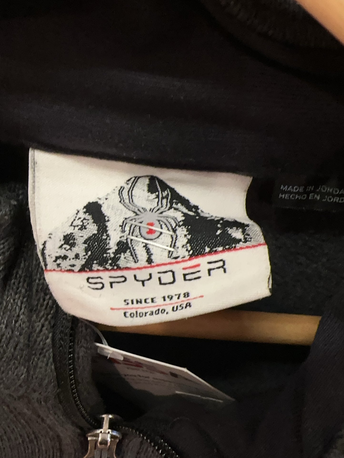 Spyder Full-Zip Knit Performance Jacket - M