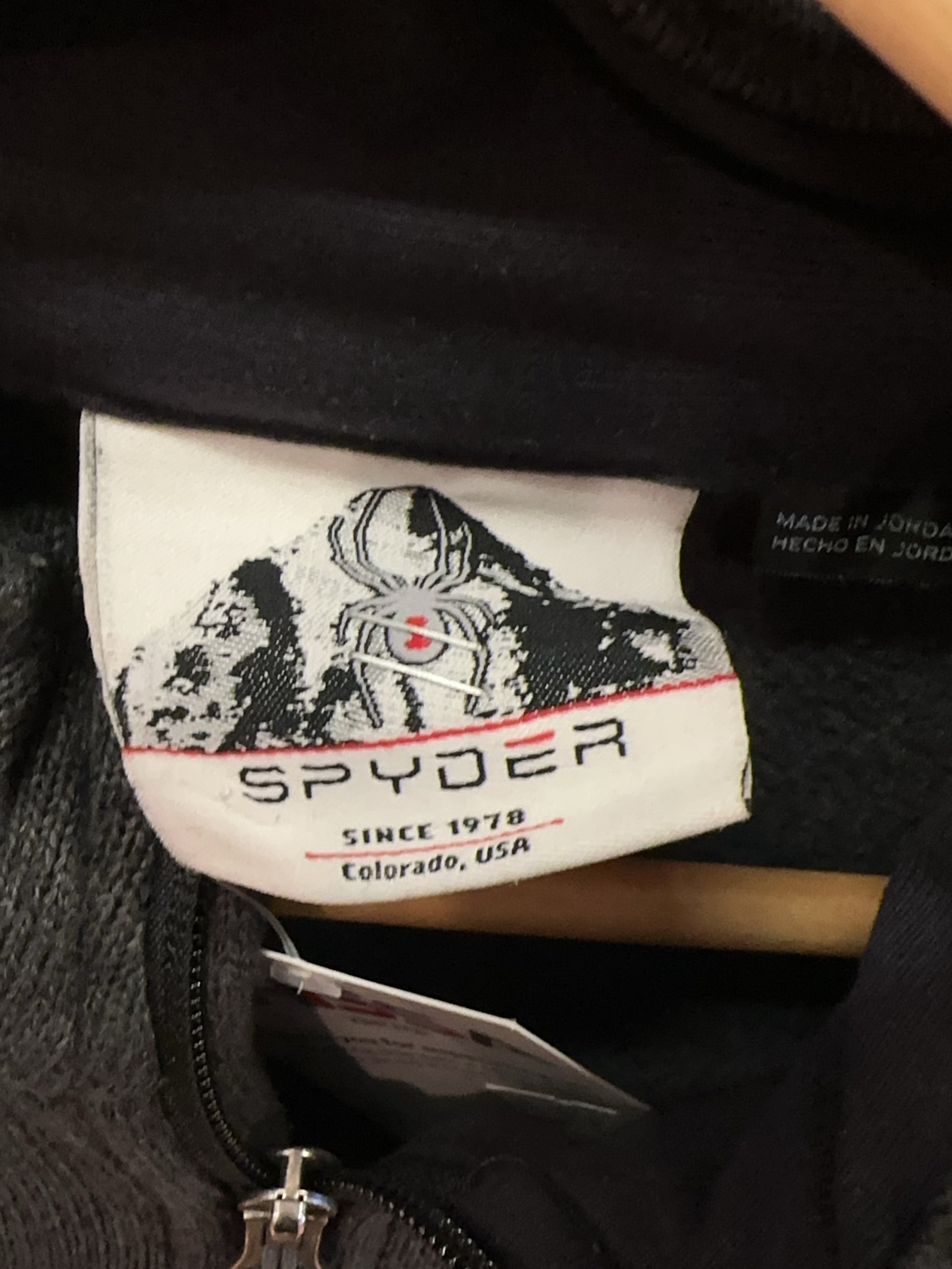 Spyder Full-Zip Knit Performance Jacket - M