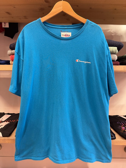 Champion Blue Logo T-Shirt 2XL