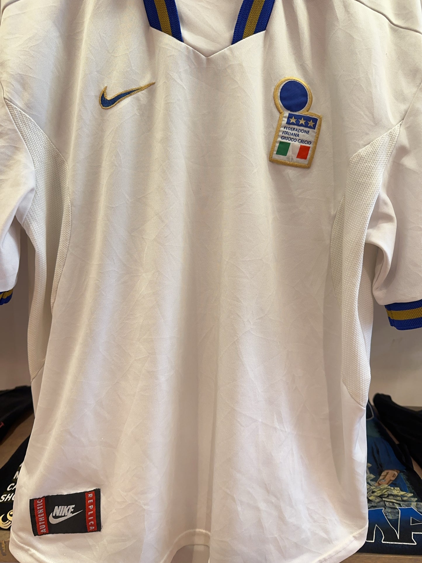 1996-1997 EURO Italy Nike Away Football Shirt - S