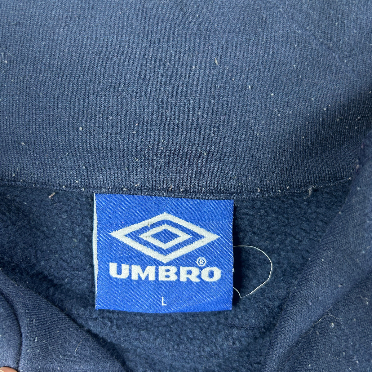 L - Vintage 2000's Umbro Quarterzip