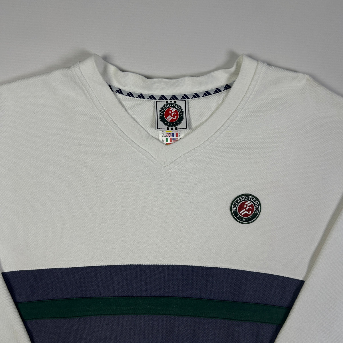L - 1990's Adidas Roland Garros Sweatshirt