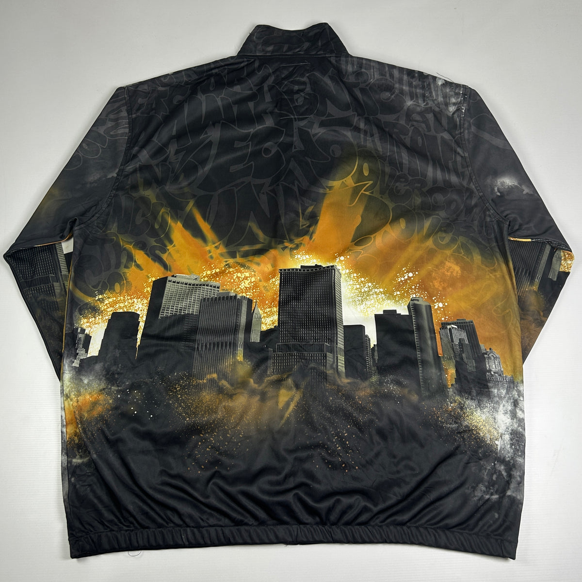 3XL - Vintage 2000's Ecko Unltd Cityscape Windbreaker Jacket