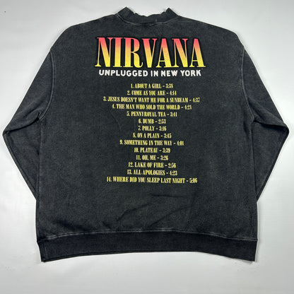 M - 2000's Nirvana Unplugged in New York Vintage Graphic Sweatshirt