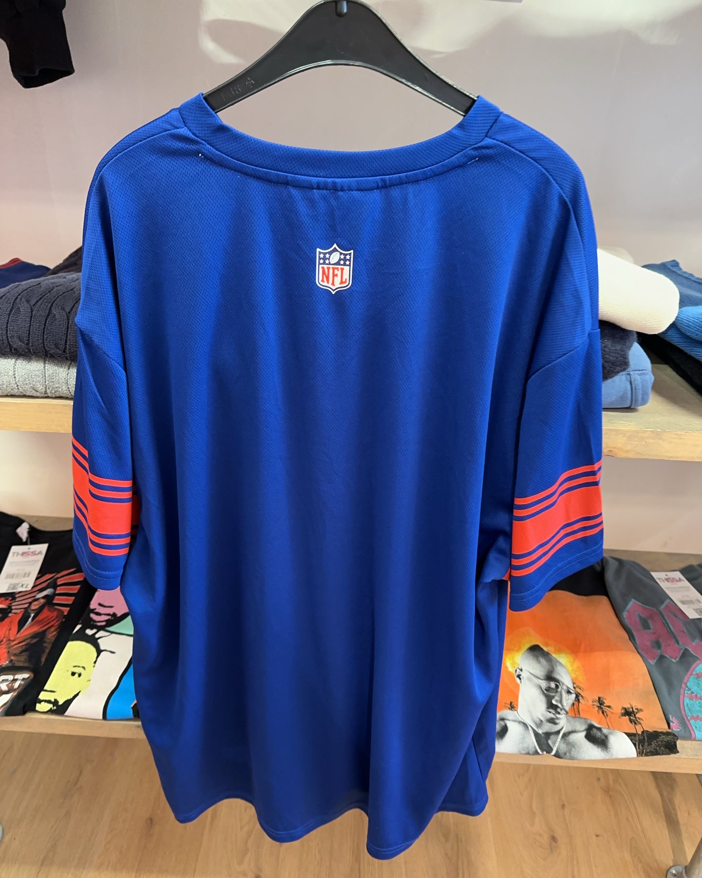 XL - New York Giants NFL #25 Blue Jersey