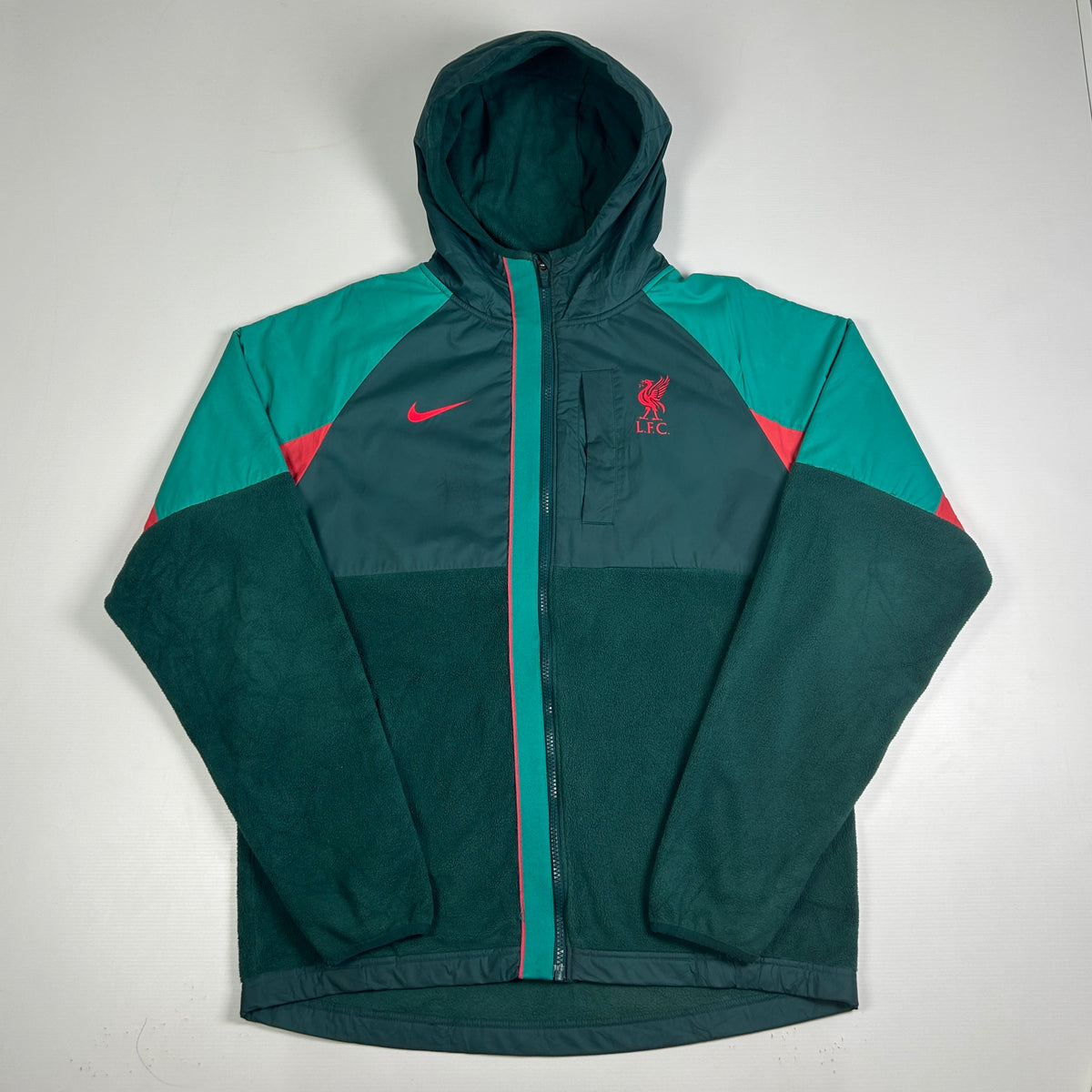 M - 2022-2023 Nike Liverpool FC Hooded Fleece Jacket