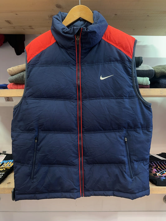Vintage 1990's Nike Puffer Bodywarmer - XL