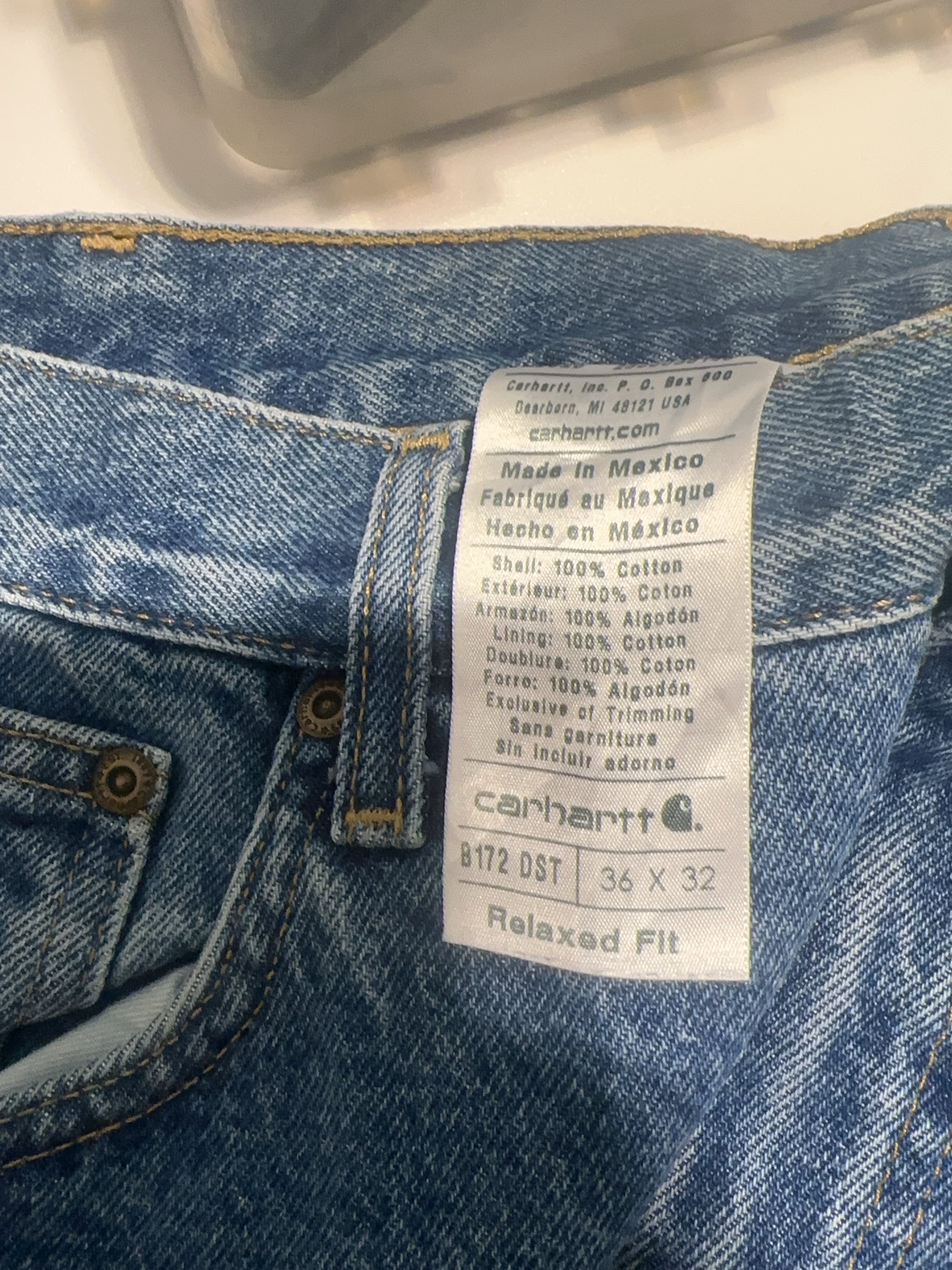 36 X 32 - Carhartt Jeans