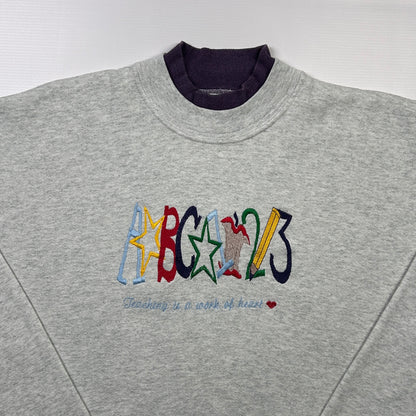 XL - Vintage 1990's 123 Sweatshirt