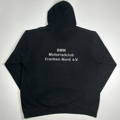 XL - Vintage 2010's BMW Motorradclub Franken Nord e.V. Hooded Sweatshirt