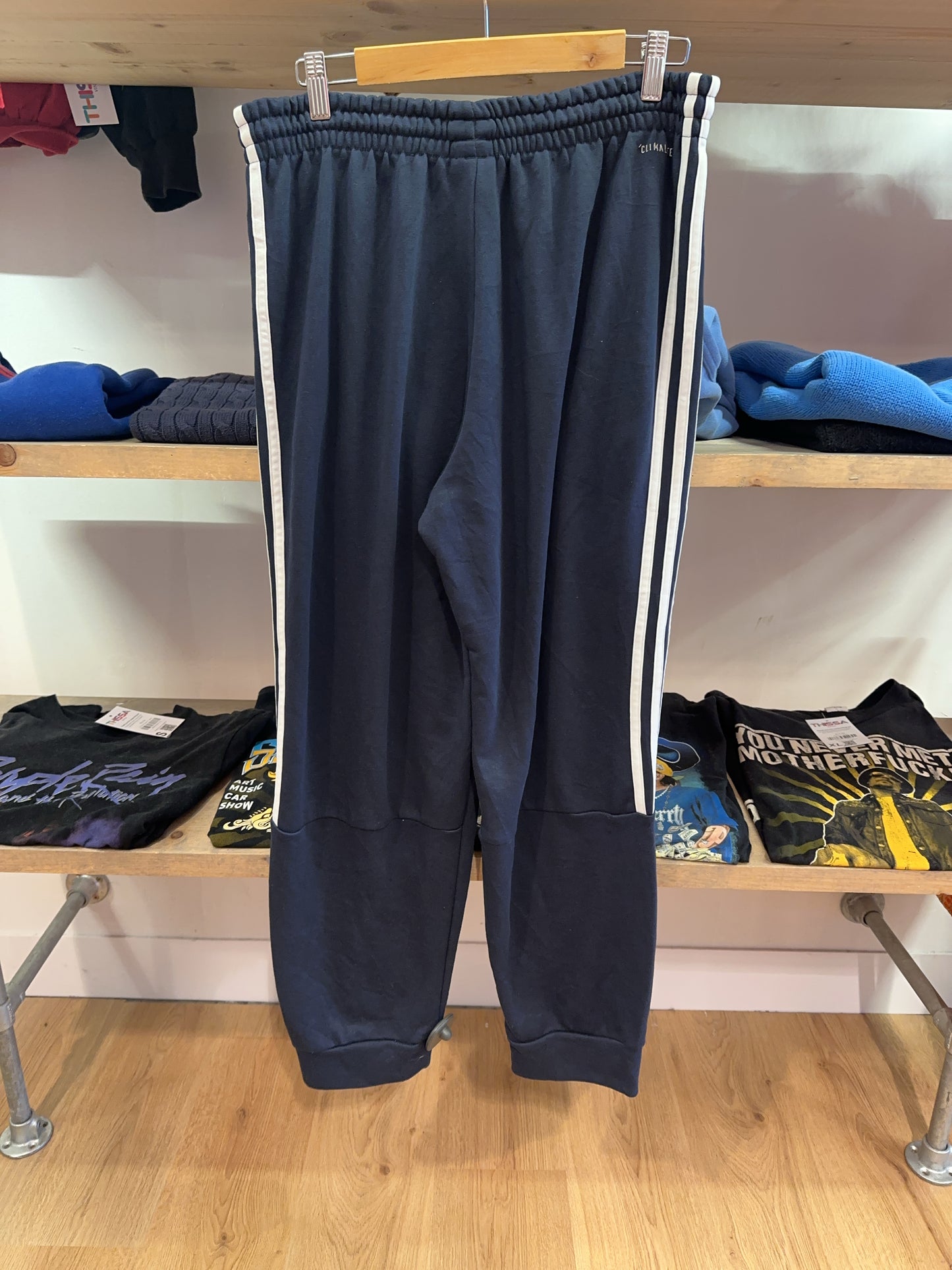 L - Adidas Track Pants