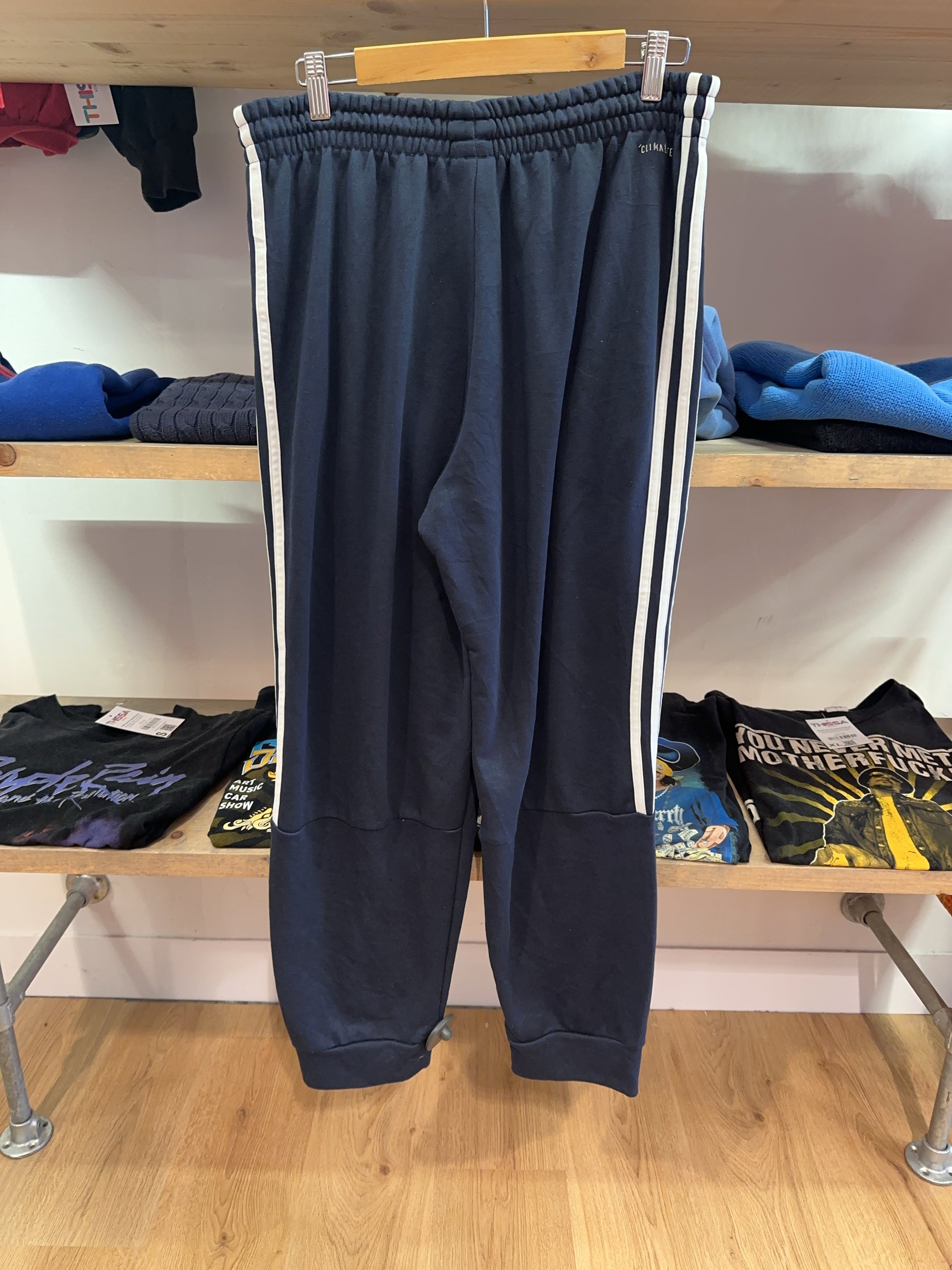 L - Adidas Track Pants