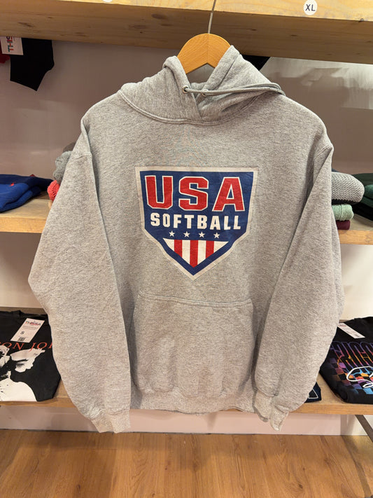 Port & Company USA Football Hoodie - M