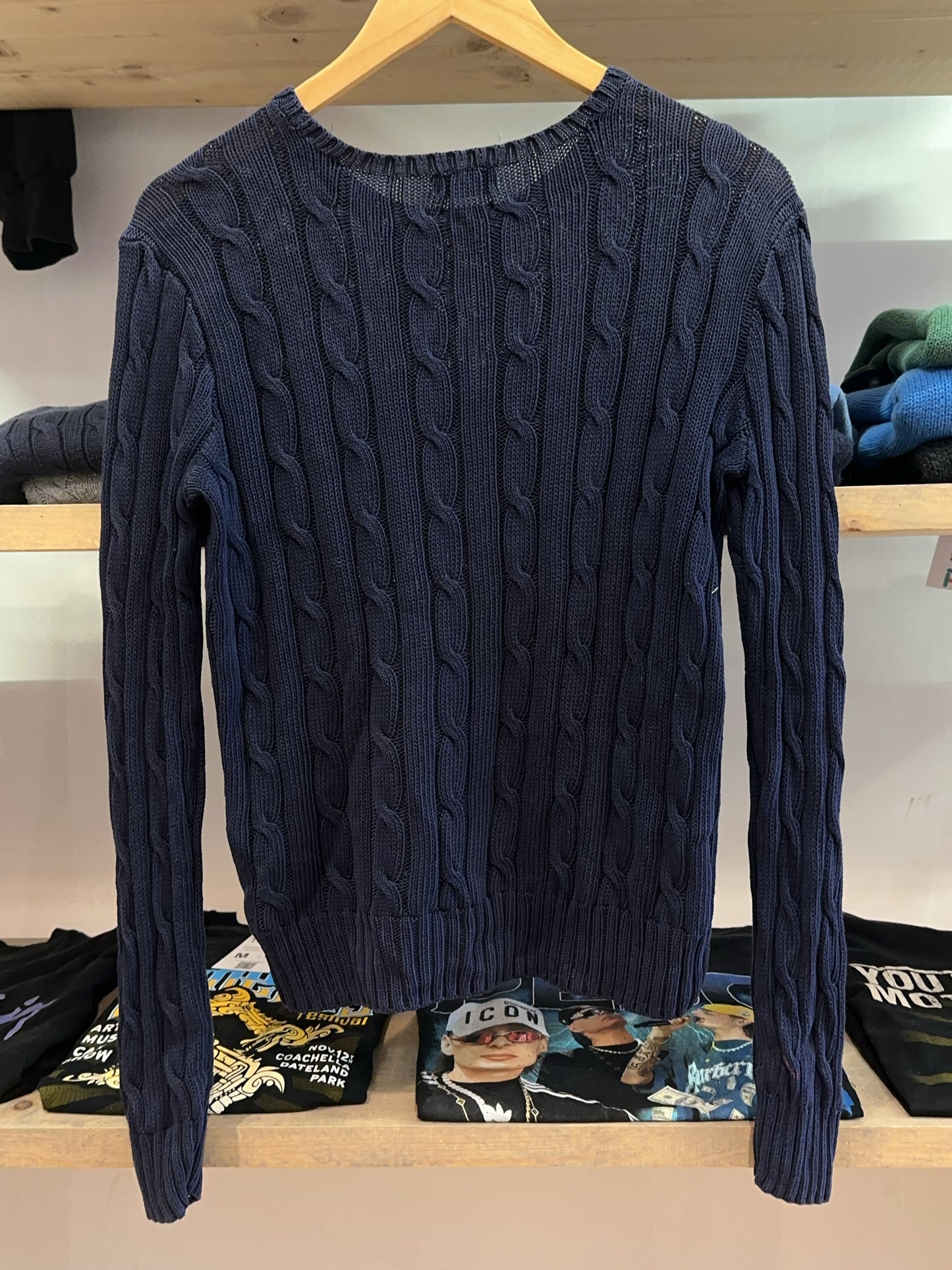 M - Ralph Lauren Cable Knit