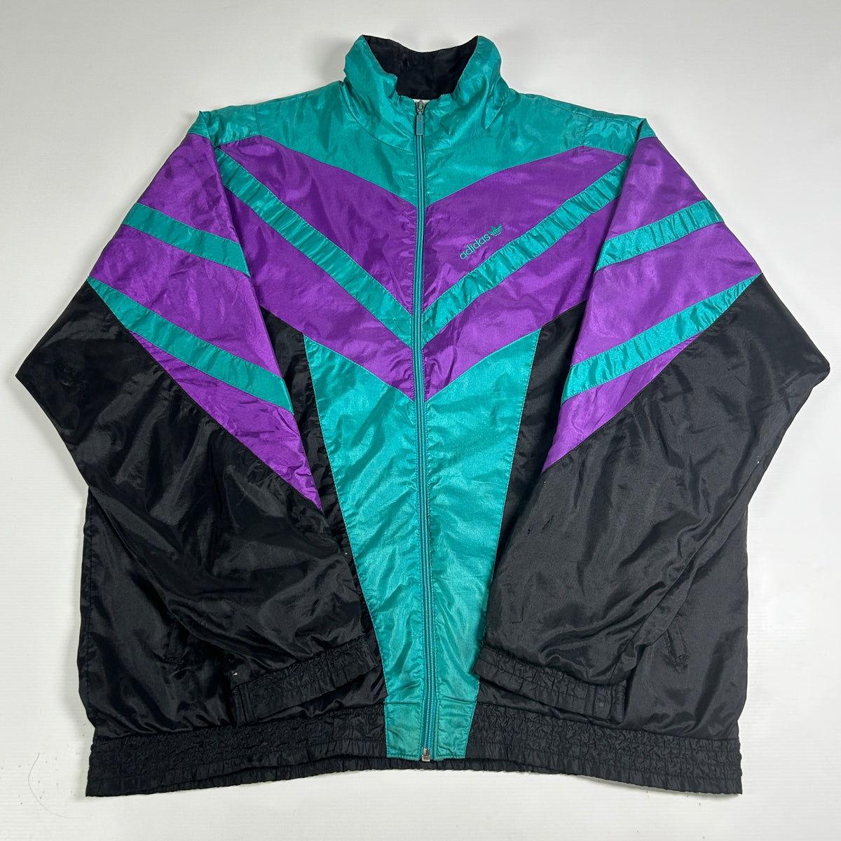 XL - Vintage 1980's Adidas Track Jacket