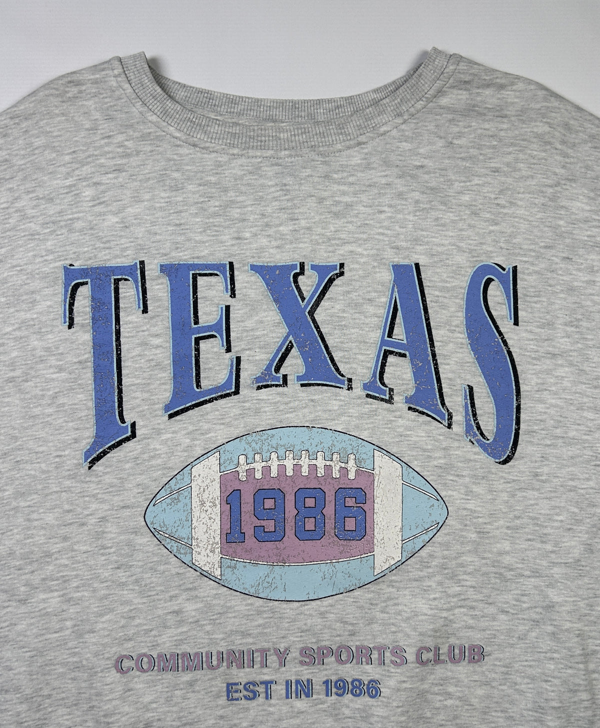 XL - Texas 1986 College Graphic Sweatshirt
