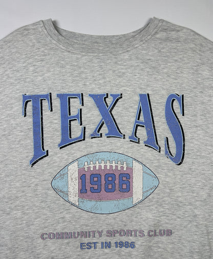 XL - Texas 1986 College Graphic Sweatshirt