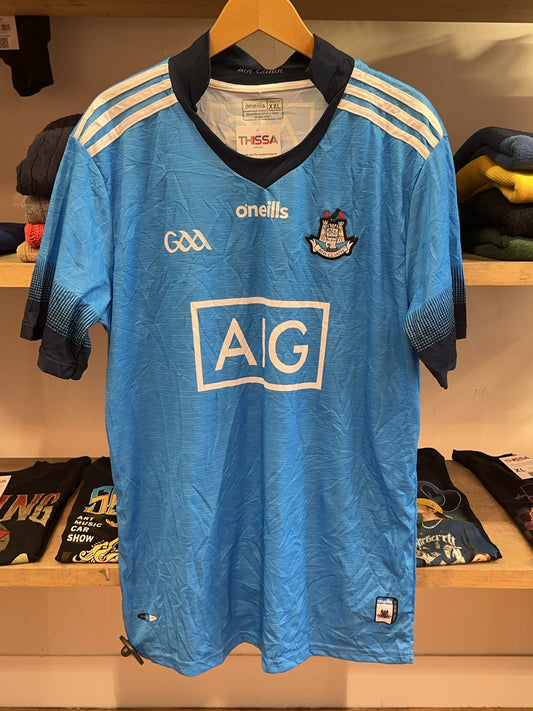 2018-2020 Dublin GAA O'neills Home Football Shirt - XXL
