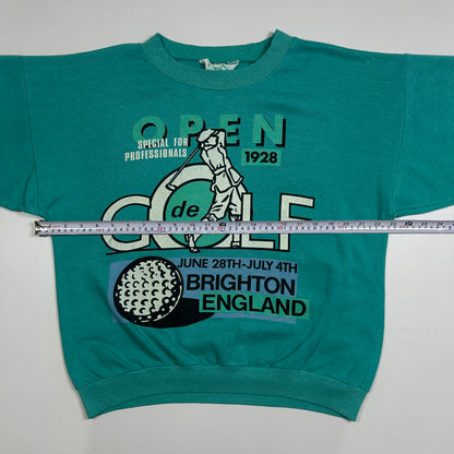 S - Vintage 1928 Puma Open Golf Brighton England Graphic Sweatshirt