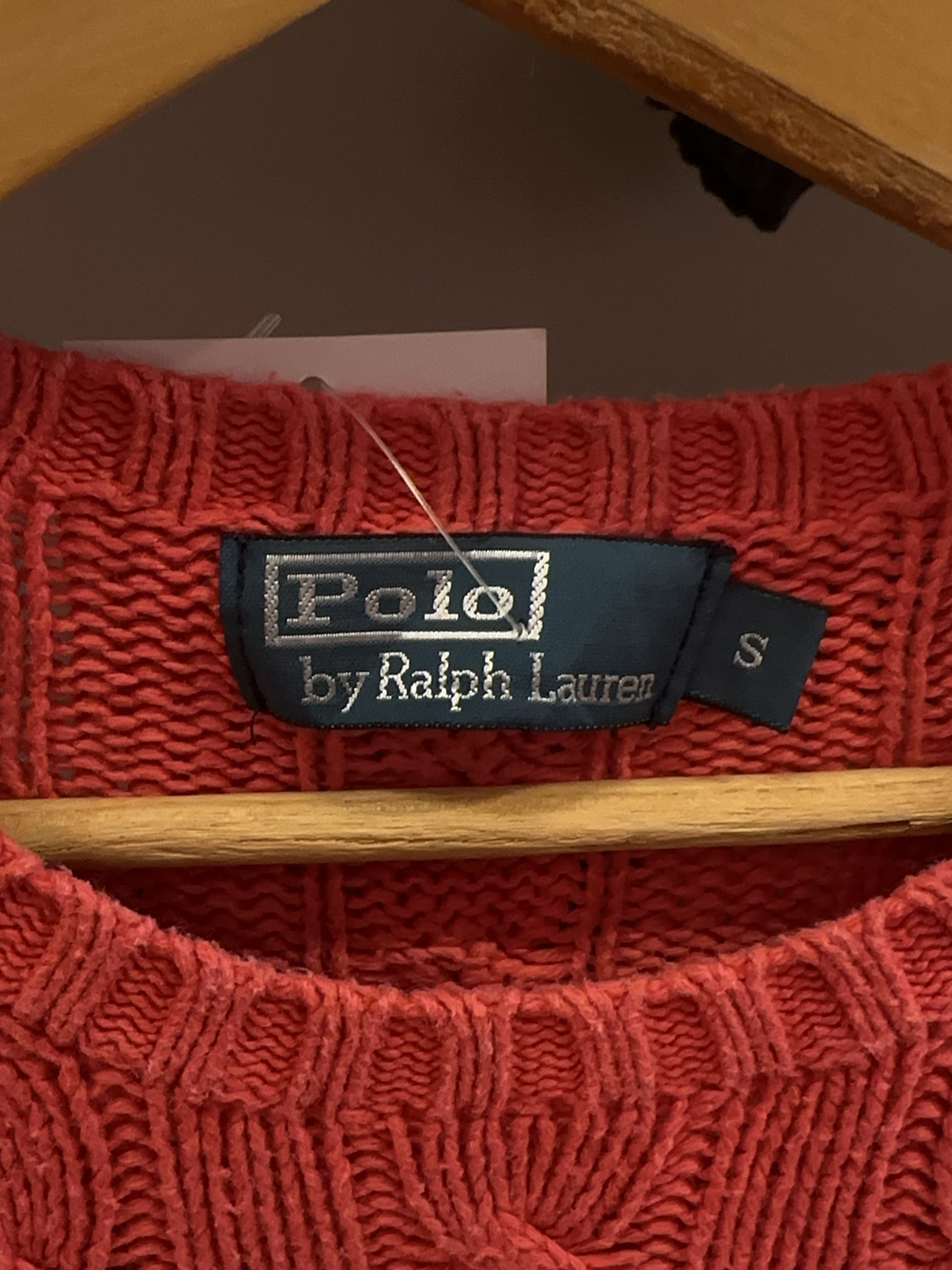 Ralph Lauren Cable Knit - S