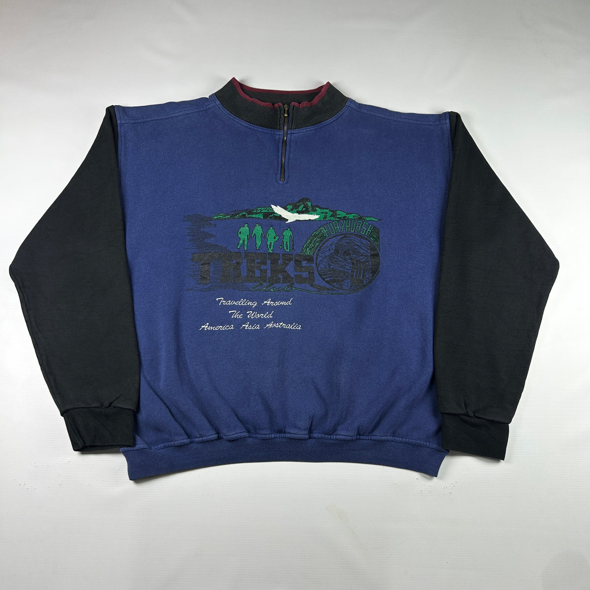 L - Vintage 1990's Quarterzip