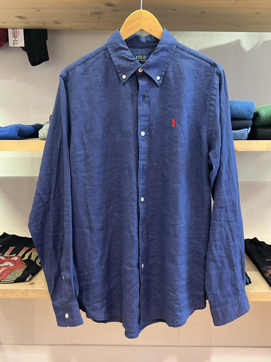 L - Ralph Lauren Linnen Shirt