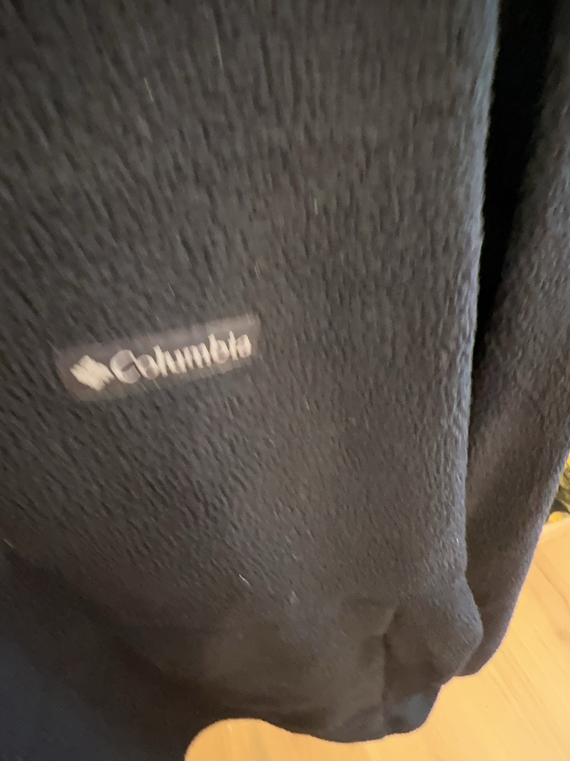 L - Columbia Fleece Quarterzip