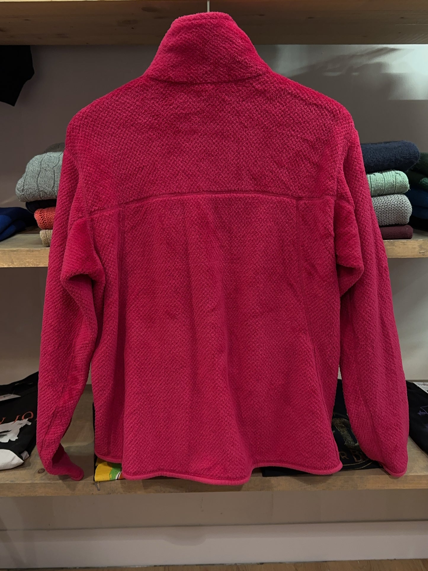 Patagonia Pink Snap-T Fleece Pullover - L