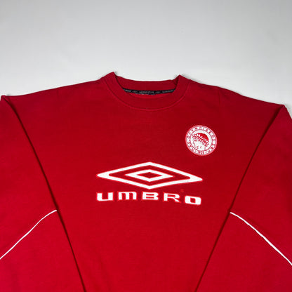 XL - 2000-2001 Olympiakos Umbro Crewneck Sweatshirt